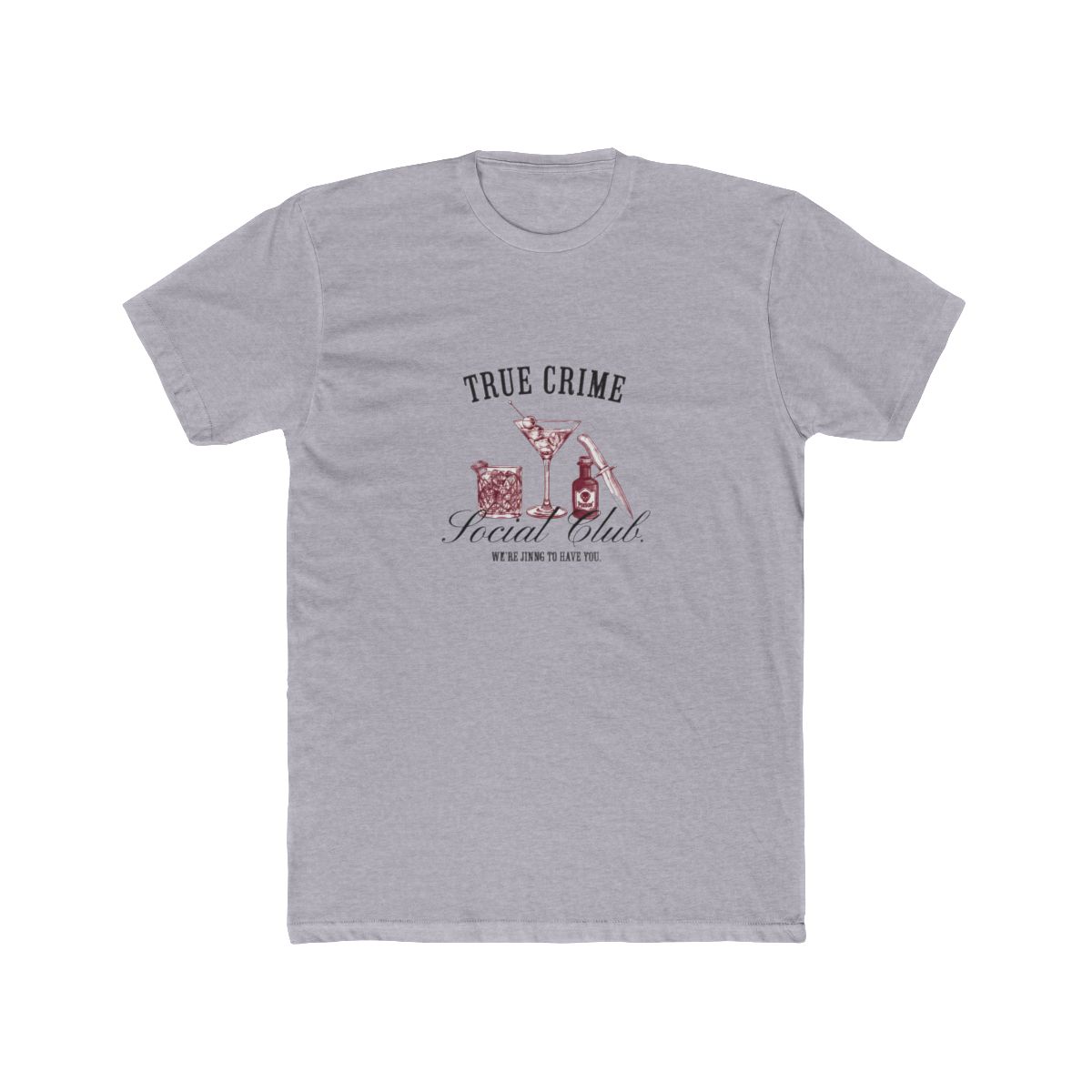 True Crime Social Club T Shirt - Podcast Fan Gift