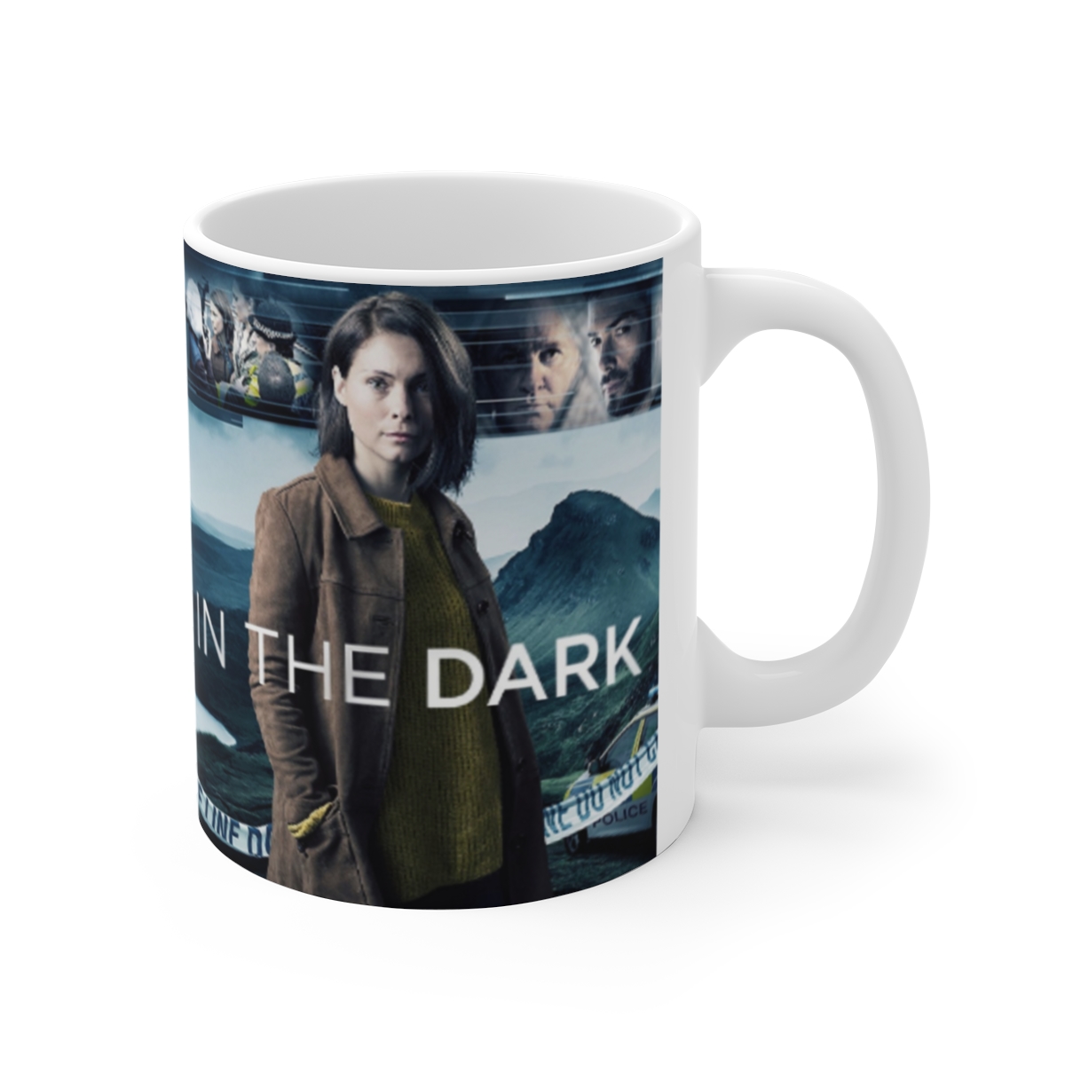 In the Dark White Mug