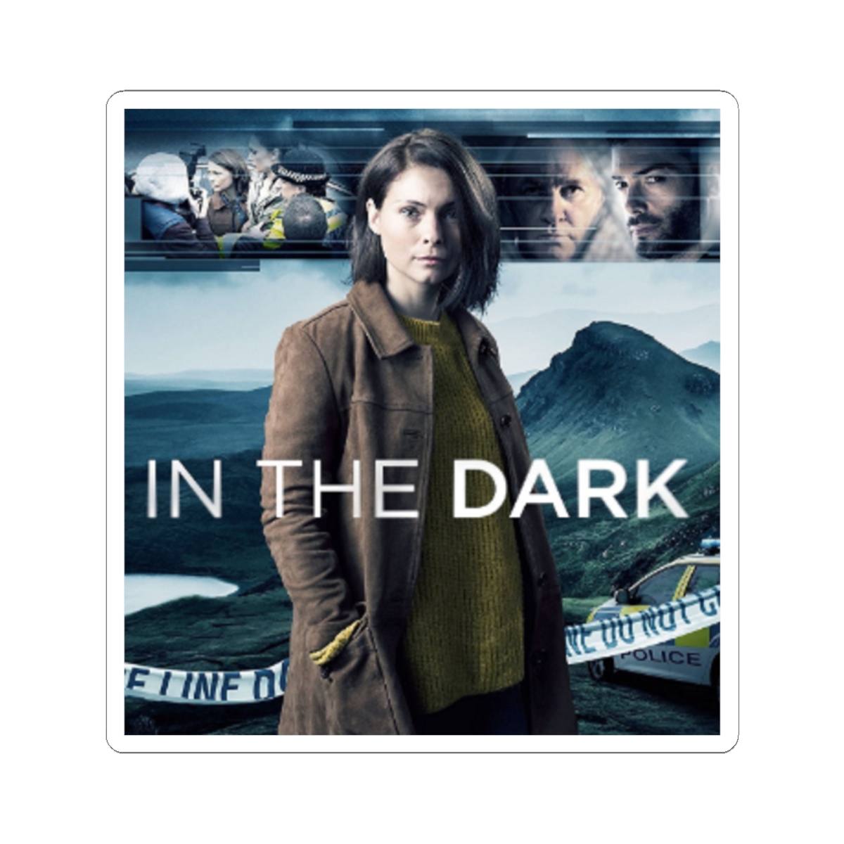 In the Dark Sticker - alternate angle 2, merchandise
