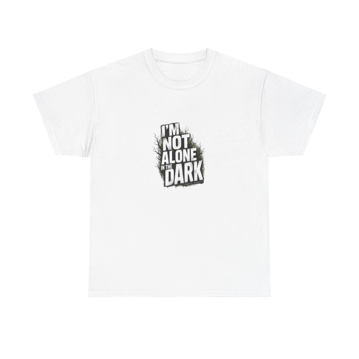 Unwell "m Not Alone in the Dark" Unisex Tee - alternate angle 5, merchandise